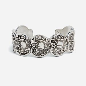 JOHNNY WAS ANTIQUE HEART CUFF BRACELET
